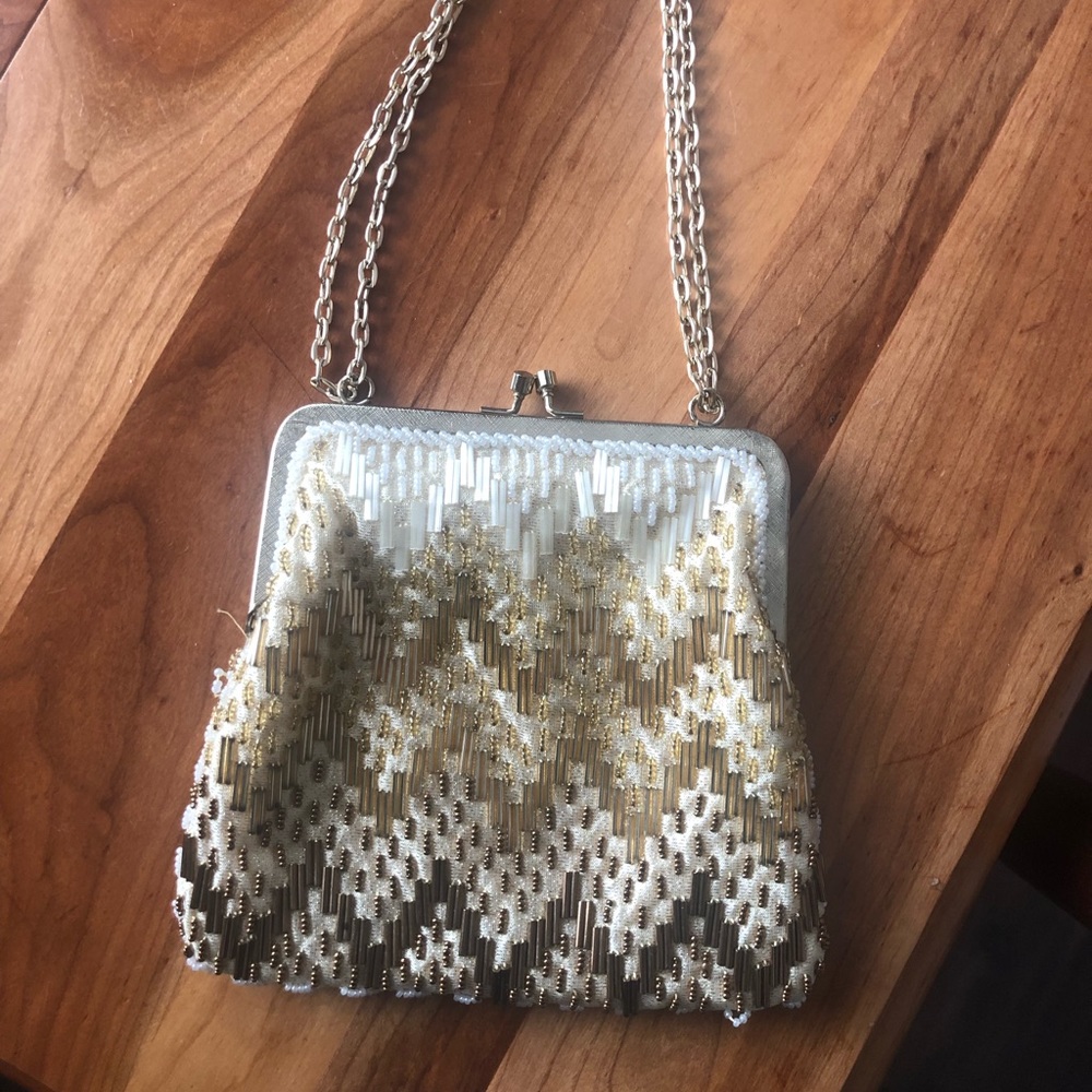 Vintage Gold Clutch
